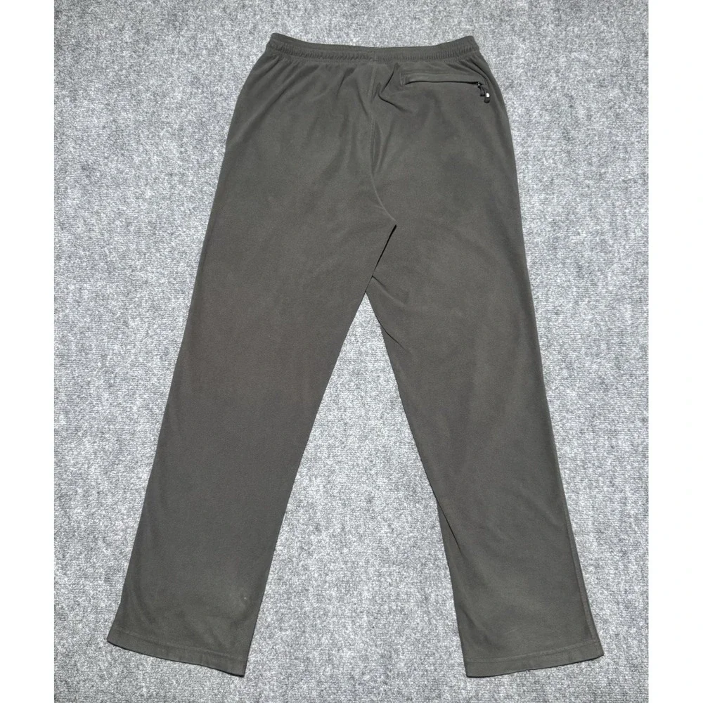 The North Face TKA 100 Fleece Pants Grey Size Men Medium Fit 30x30 Warm Cozy